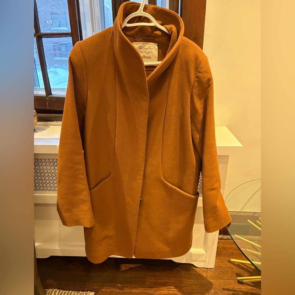 Wilfred Rich Brown Cocoon Coat